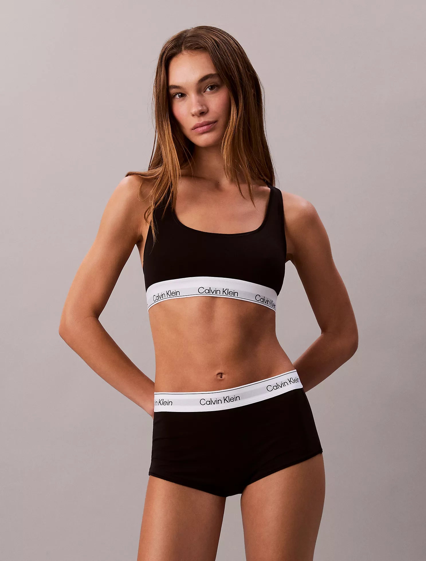 Calvin Klein Sports Bra Set (Black)
